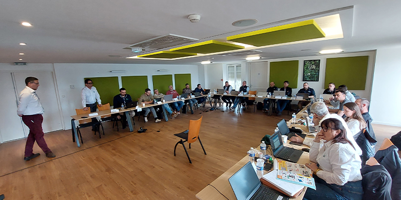 Photo de la commission magasin pour l'automne 2025 à Lyon