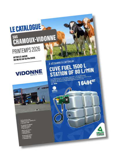 Catalogue Chamoux Vidonne